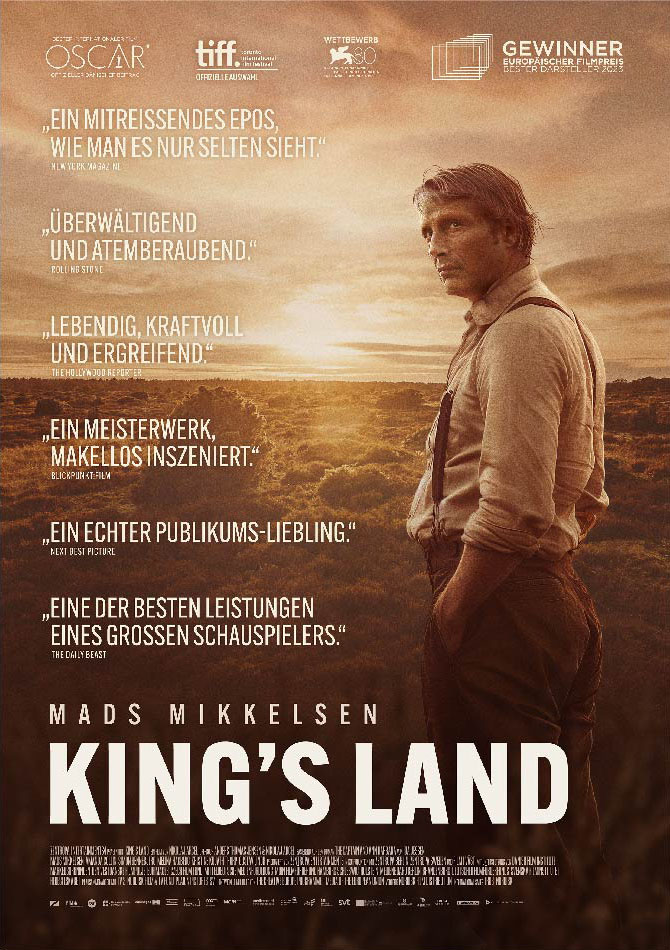 The historical epic was shown at the film festivals in Toronto and Venice - leading actor Mads Mikkelsen received the European Film Award for his performance. | MOIN Filmförderung