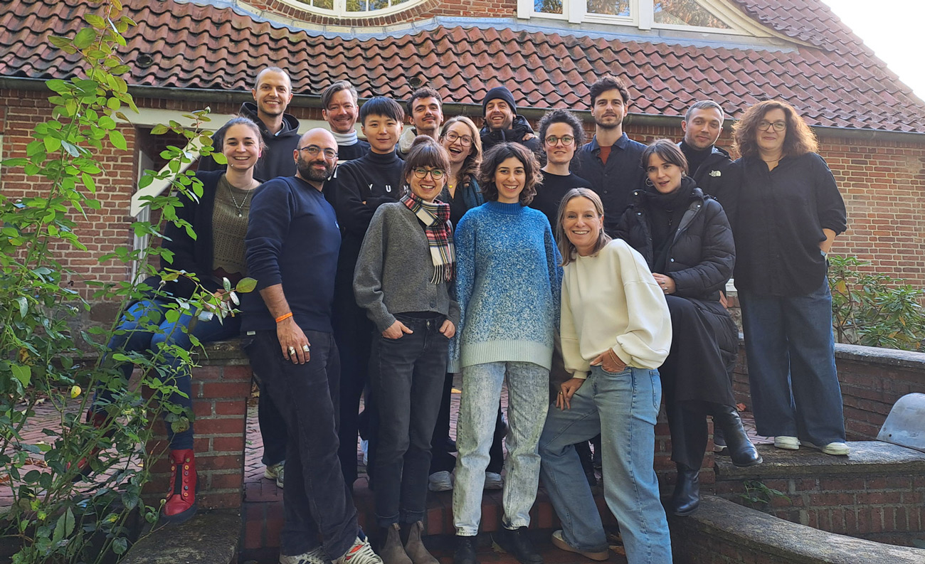 The participants of the third NEST Space 2024 worked together on their films and series | MOIN Filmförderung